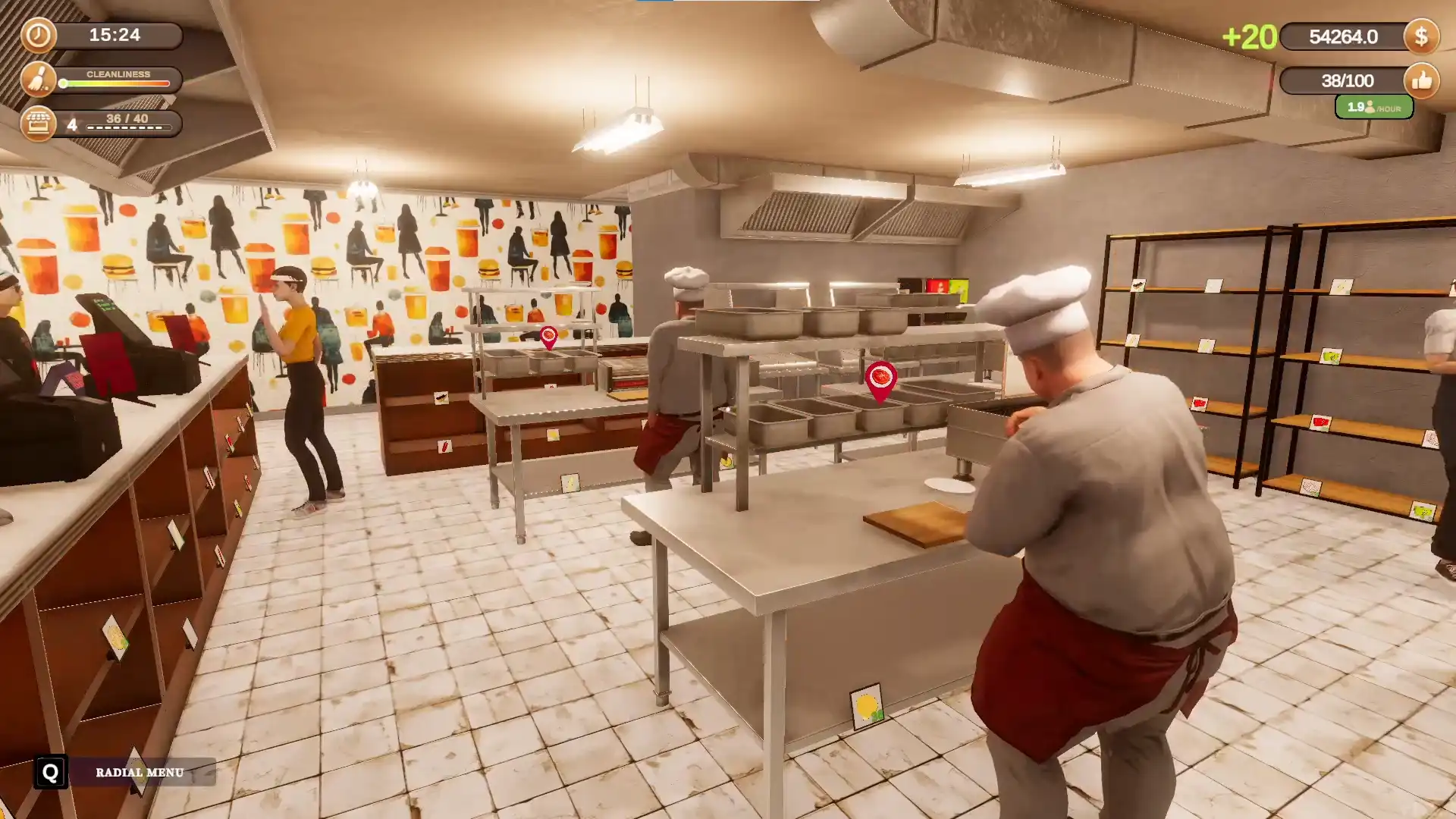 Corner Kitchen – Fast Food Simulator (Interactive TikTok Mod)